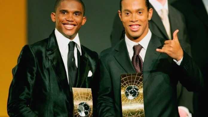 Eto'o et Ronaldinho