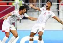 Les joueurs tunisiens jubilent