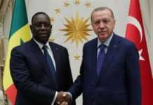 Les Présidents sénégalais et turc, Macky Sall et Recep Tayyip Erdogan