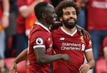 Sadio Mané et Mohamed Salah