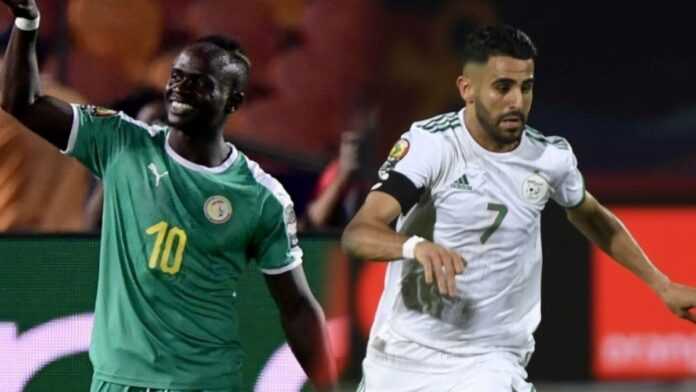 Sadio Mané et Riyad Mahrez