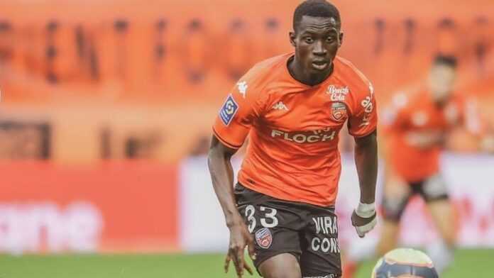 Le pensionnaire du FC Lorient, Sambou Soumano