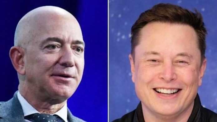 Jeff Bezos et Elon Musk