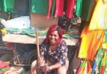 Ernestine, vendeuse à Douala