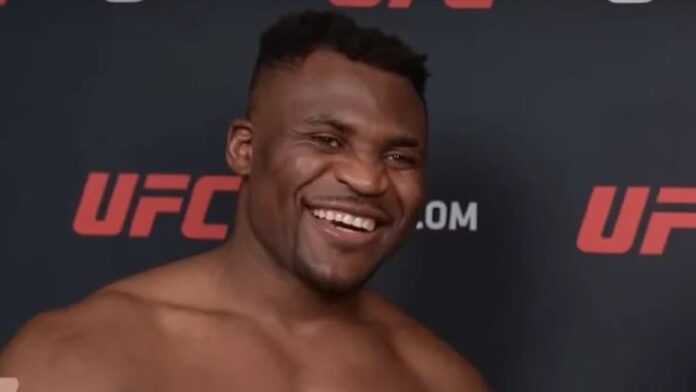 Francis Ngannou, champion MMA UFC