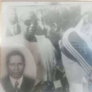 Ismael Pierre Bep et le Président Ahmadou Ahidjo