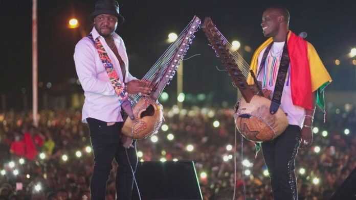 Kandia Kora et Sidiki Diabaté