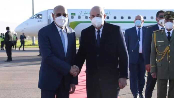 Mohamed Ould Cheikh El-Ghazouani et Abdelmadjid Teboune