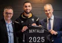 Nabil Bentaleb signe à Angers