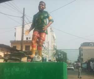 Statue de Samuel Eto'o