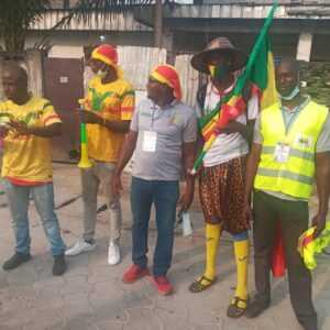 Supporters maliens au Cameroun