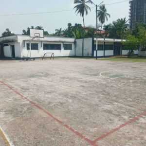 Terrain où jouait Pascal Siakam