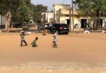 Enfants dans la rue au Sénégal