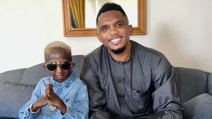 Grand P et Samuel Eto'o