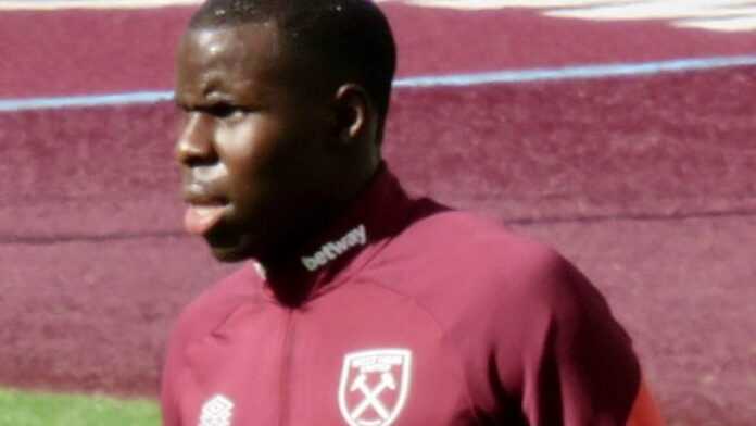 Kurt Zouma sous le maillot de West ham