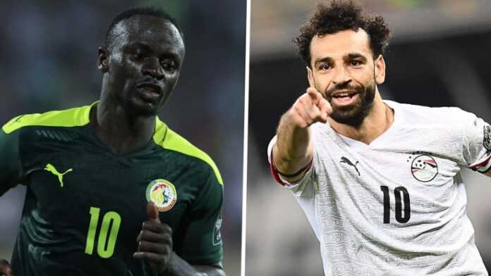 Sadio Mané et Mohamed Salah