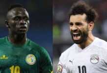 Sadio Mané et Mohamed Salah
