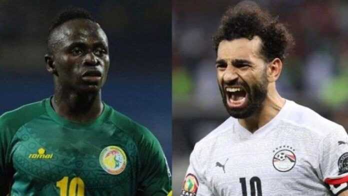 Sadio Mané et Mohamed Salah