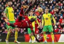 Meilleurs buteurs africains en PL : Sadio Mané égale Didier Drogba d’une acrobatie Retourné de Sadio Mané