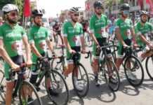 L'équipe d'Algérie de cyclisme