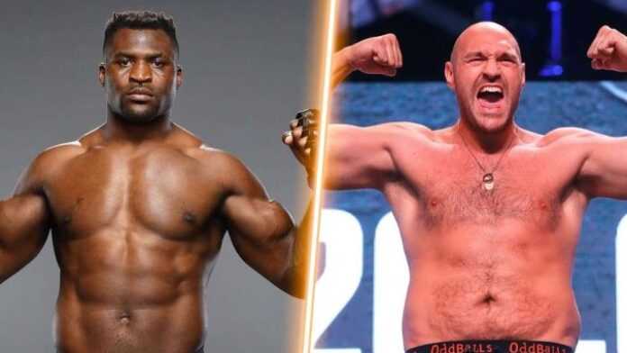 Francis Ngannou et Tyson Fury