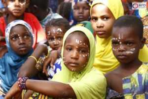 des enfant déplacés du Burkina Faso