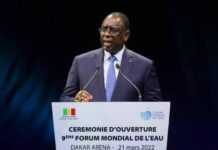 Macky Sall au Forum de l'eau