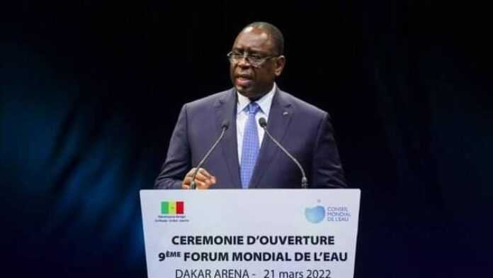 Macky Sall au Forum de l'eau