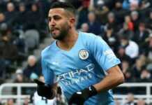 Riyad Mahrez, international algérien