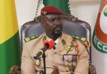 Mamady Doumbouya, présidengt de, la Transition en Guinée