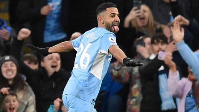 Riyad Mahrez, joueur algérien