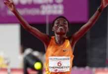 Ruth Chepngetich, athlète kényane