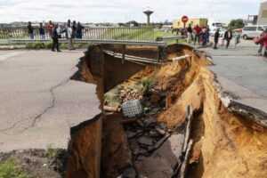 Effondrements en Afrique du Sud