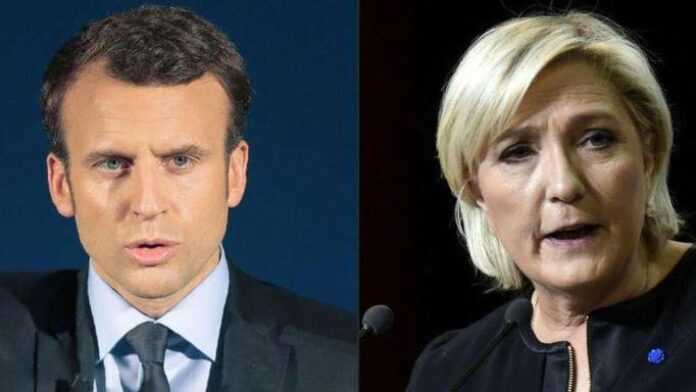 Emmanuel Macron et Marine Le Pen