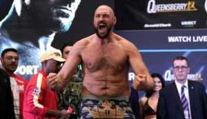 Tyson Fury, boxeur britannique