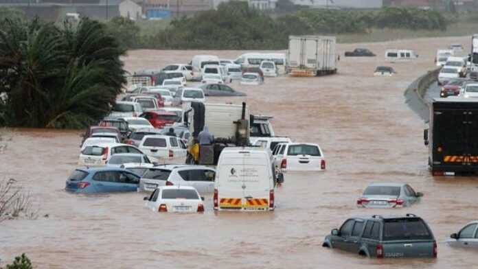 Inondations en Afrique du Sud