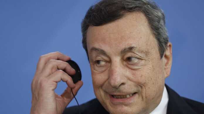 Mario Draghi, chef du gouvernement italien