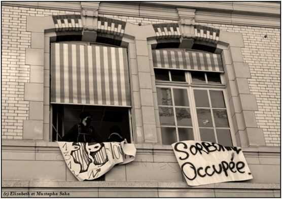 Occupation de la Sorbonne le jeudi 14 avril 2022