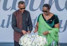 Kagame et son épouse