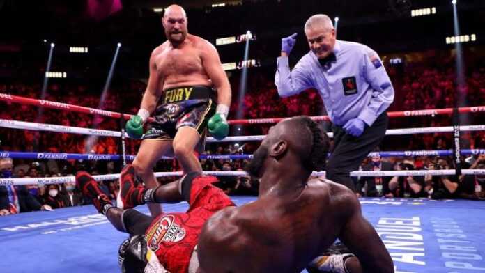 Tyson Fury vainqueur de Dillian Whyte