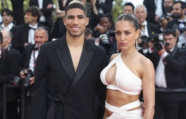 Hakimi et Abouk, lors du Festival de Cannes 2022