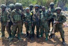 Soldats ougandais
