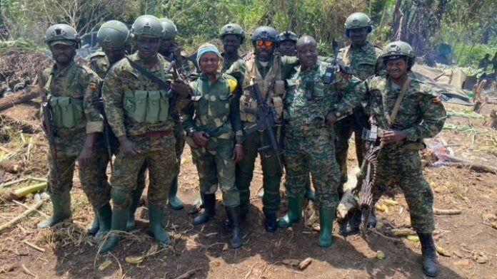 Soldats ougandais