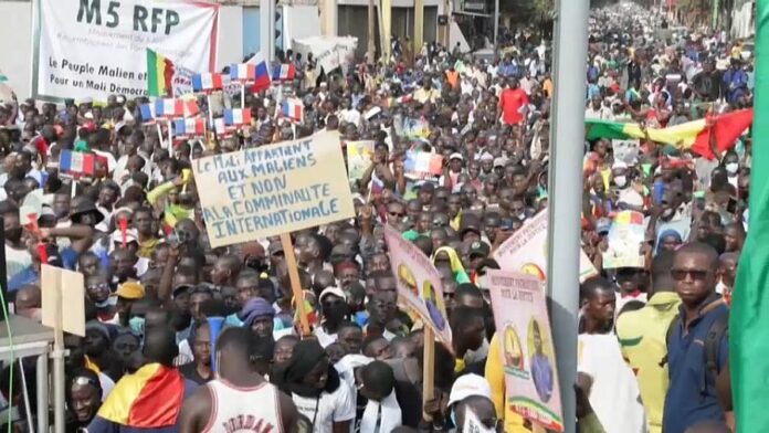 Manifestations au Mali