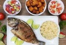Attiéké au poisson