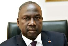 Adama Bictogo, président de l'Assemblée nationale ivoirienne