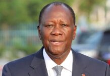 Le Président ivoirien, Alassane Ouattara