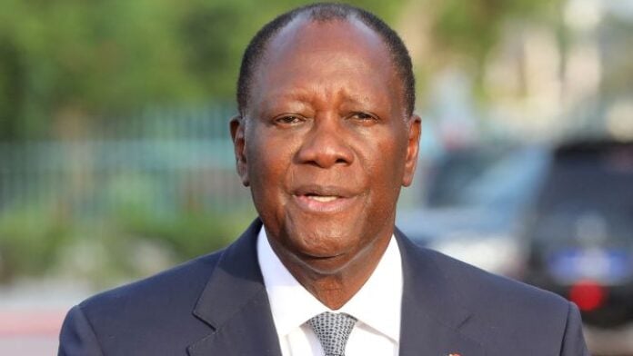Le Président ivoirien, Alassane Ouattara