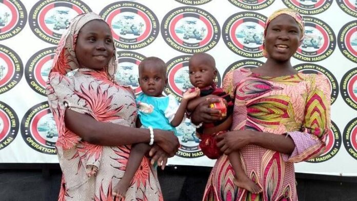 Deux filles de Chibok