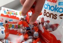 Salmonelle dans le chocolat : l’Algérie saisit 280 kg de Kinder Produits Kinder
